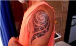 spiral-helezon-salyangoz-kabugu-fosili-dovmesi---spiral-snail-fossil-tattoo-