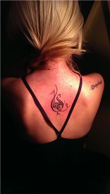 sukret-hattat-yazisi-sirt-dovmesi---be-thankful-calligraphy-back-tattoo