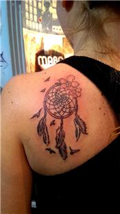 Rya Kapan D Kapan Kzlderili Dvmeleri / Dream Catcher American Indian Tattoos