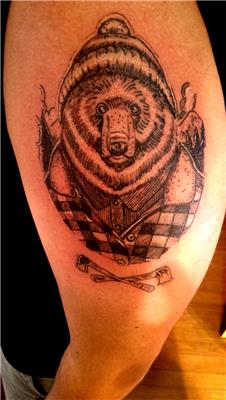 oduncu-ayi-dovmesi---lumberjack-bear-tattoo