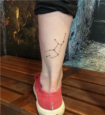 virgo-basak-burcu-yildiz-haritasi-dovmesi---virgo-star-sign-tattoo