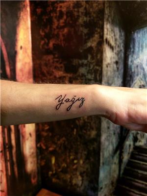 yagiz-isim-dovmesi---name-tattoos