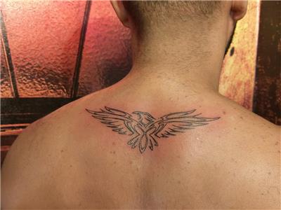 tribal-kartal-dovmesi---tribal-eagle-tattoo