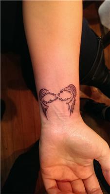 aile-isimleri-sonsuzluk-isareti-ve-melek-kanadi-dovmesi---name-with-infinity-symbol-and-wing-tattoo