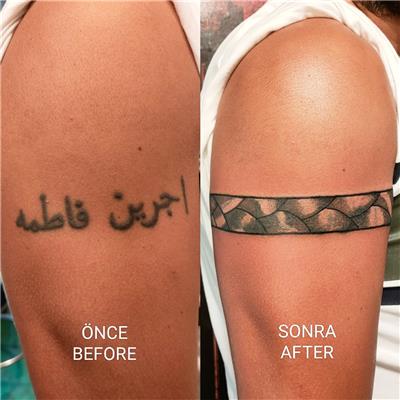 arapca-isim-dovmeleri-bant-dovmesi-ile-kapatma---band-tattoo-cover-up