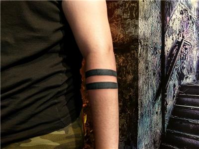 cift-kol-bant-dovmesi---double-arm-band-tattoo