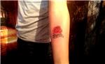 old-school-gul-ve-tarih-dovmesi---old-school-rose-and-date-tattoo