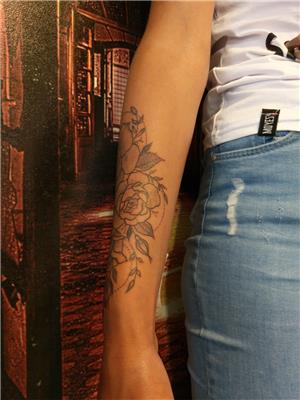 alt-kol-gul-ve-cicek-dovmeleri---sleeve-rose-tattoo