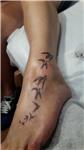 ayak-uzerine-kirlangic-kuslari-dovmesi---swallow-bird-tattoos-on-foot