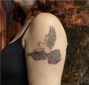 Gvercin Dvmesi / Pigeon - Dove Tattoo