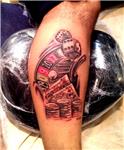 kumar-rulet-poker-zar-kart-dovmeleri---gambler-roulette-tattoo