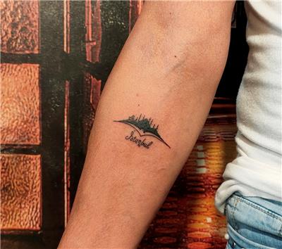 istanbul-silueti-dovmesi---istanbul-silhouette-tattoo