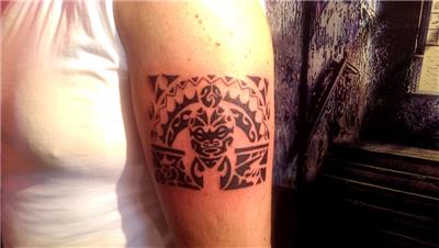 maori-kaplumbaga-kol-dovmesi---maori-turtle-arm-tattoo