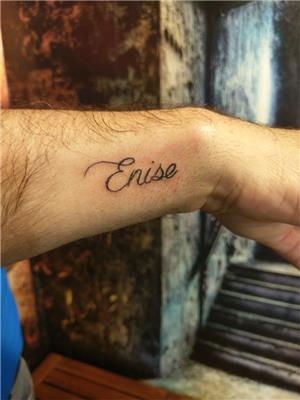 enise-isim-dovmesi---name-tattoos