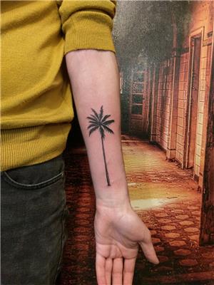 palmiye-agaci-dovmesi---palm-tree-tattoo