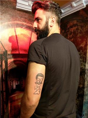 kuru-kafa-ve-23-dovmesi---stayin-classy-skull-and-23-tattoo