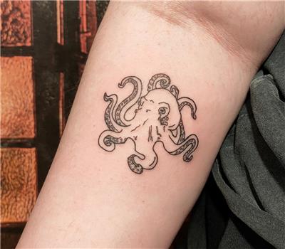 ahtapot-dovmesi---octopus-tattoo