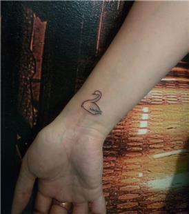 Minimal Kuu Dvmesi / Minimal Swan Tattoo