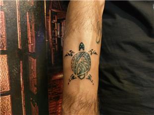 Maori Kaplumbaa Dvmesi / Maori Turtle Tattoo