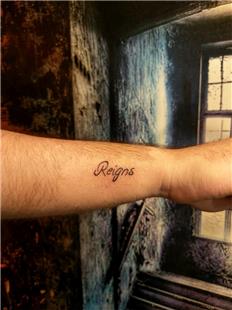 Reigns Oyun Yaz Dvmesi / Reigns Gamer Tattoo