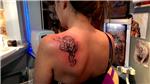 sirta-tribal-aslan-dovmesi---tribal-lion-tattoo-on-back