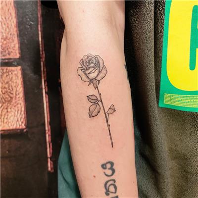 minimal-gul-dovmesi---minimal-rose-tattoo