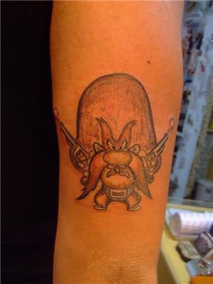 yosemite-sam-dovmesi---yosemite-sam-tattoo