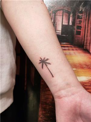 palmiye-agaci-dovmesi---palm-tree-tattoo