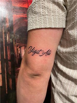 yigit-ali-isim-dovmesi---name-tattoos