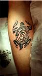 maori-kaplumbaga-dovmesi---polynesian-maori-turtle-tattoo