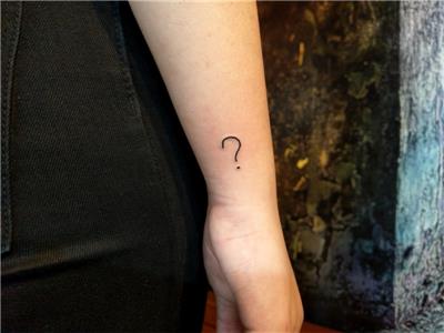 soru-isareti-dovmesi---question-mark-tattoo