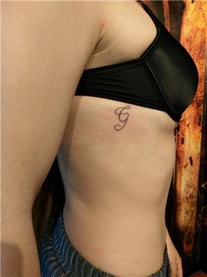 sonsuzluk-isareti-cift-g-harfi-dovme---infinity-symbol-double-g-letter-tattoo