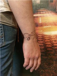 Yonca Bileklik Dvme / Clover Wristband Tattoo