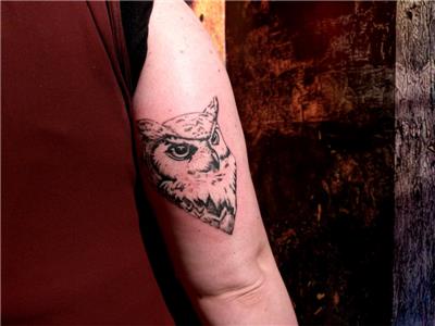 baykus-dovmesi---owl-tattoo