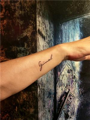 gunal-soyisim-dovmesi---gunal-surname-tattoo