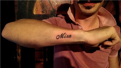 mira-isim-dovmesi---name-tattoos