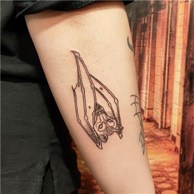 yarasa-dovmesi---bat-tattoo