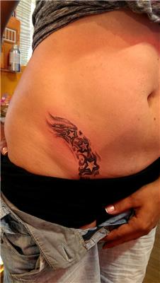 kayan-yildizlar-dovmesi---falling-stars-tattoo