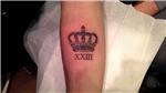 tac-dovmesi-roma-rakami-22-xxii-dovmesi---crown-tattoo-