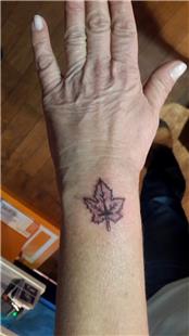 nar Yapra Dvmesi / Sycamore Leaves Tattoo