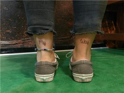 benim-yolum-ayak-bilegi-arkasina-dovme---my-way-ankle-tattoo-