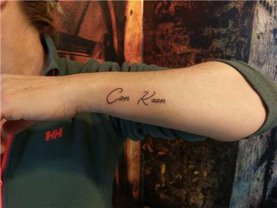can-kaan-isim-dovmeleri---name-tattoos