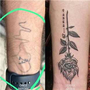 Dvme Kapatma almas / Tattoo Cover Up