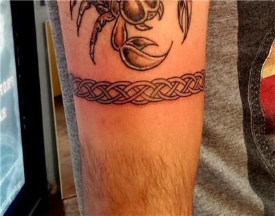 kol-serit-orgu-bant-dovme---arm-band-tattoo