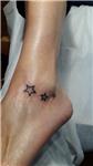 ayak-bilegine-yildizlar-dovmesi---star-tattoos-on-foot