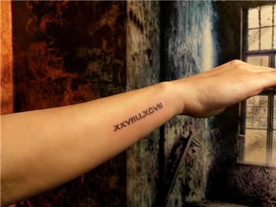 roma-rakami-tarih-dovmesi---date-tattoos