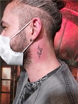 om-nefes-degisim-sembolu-boyun-dovmesi---om-change-breath-symbol-neck-tattoo
