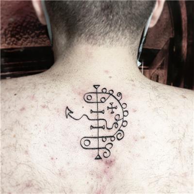 asmodeus-sembolu-dovmesi---asmodeus-symbol-tattoo