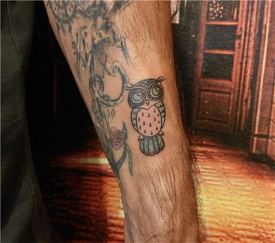 kucuk-baykus-dovmesi---small-owl-tattoo