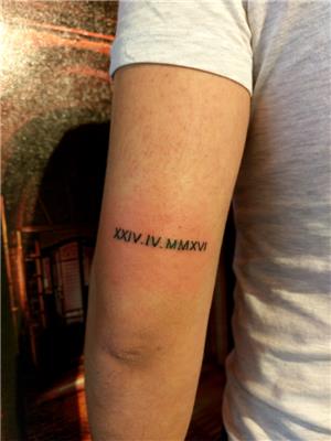 roma-rakami-ile-tarih-dovmesi---date-tattoos